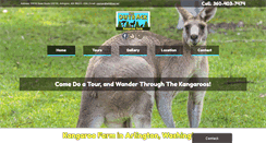 Desktop Screenshot of outbackkangaroofarm.com